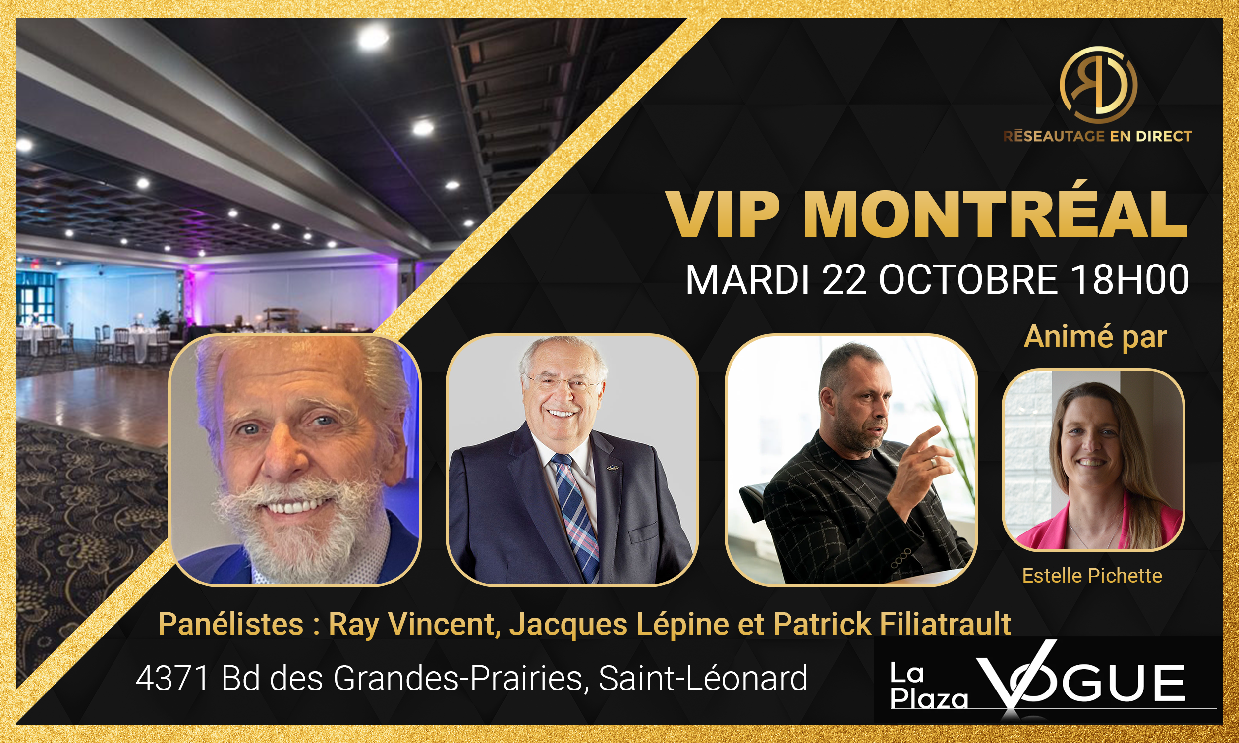 VIP Montréal RED 22 octobre